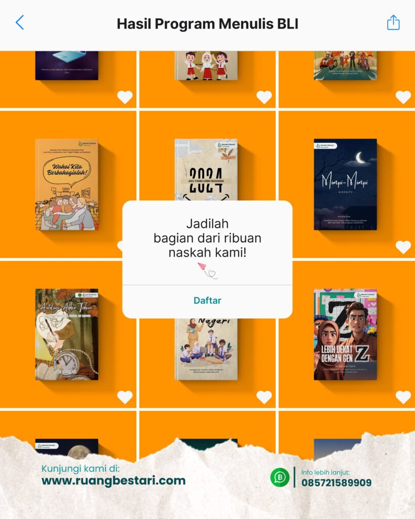 Gerakan Satu Bulan Satu Buku Bestari Literasi Indonesia