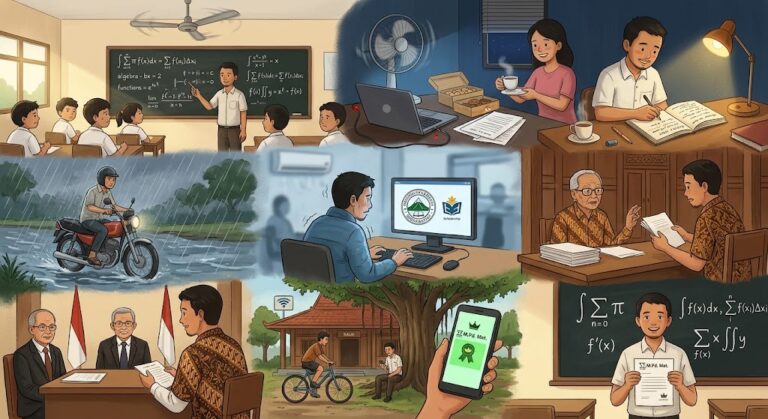 Perjuangan Guru Menembus Batas